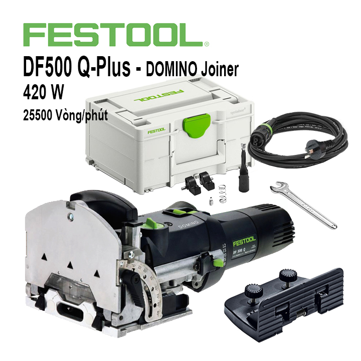 Máy Đục Mộng Domino Festool DF500 Q-Plus