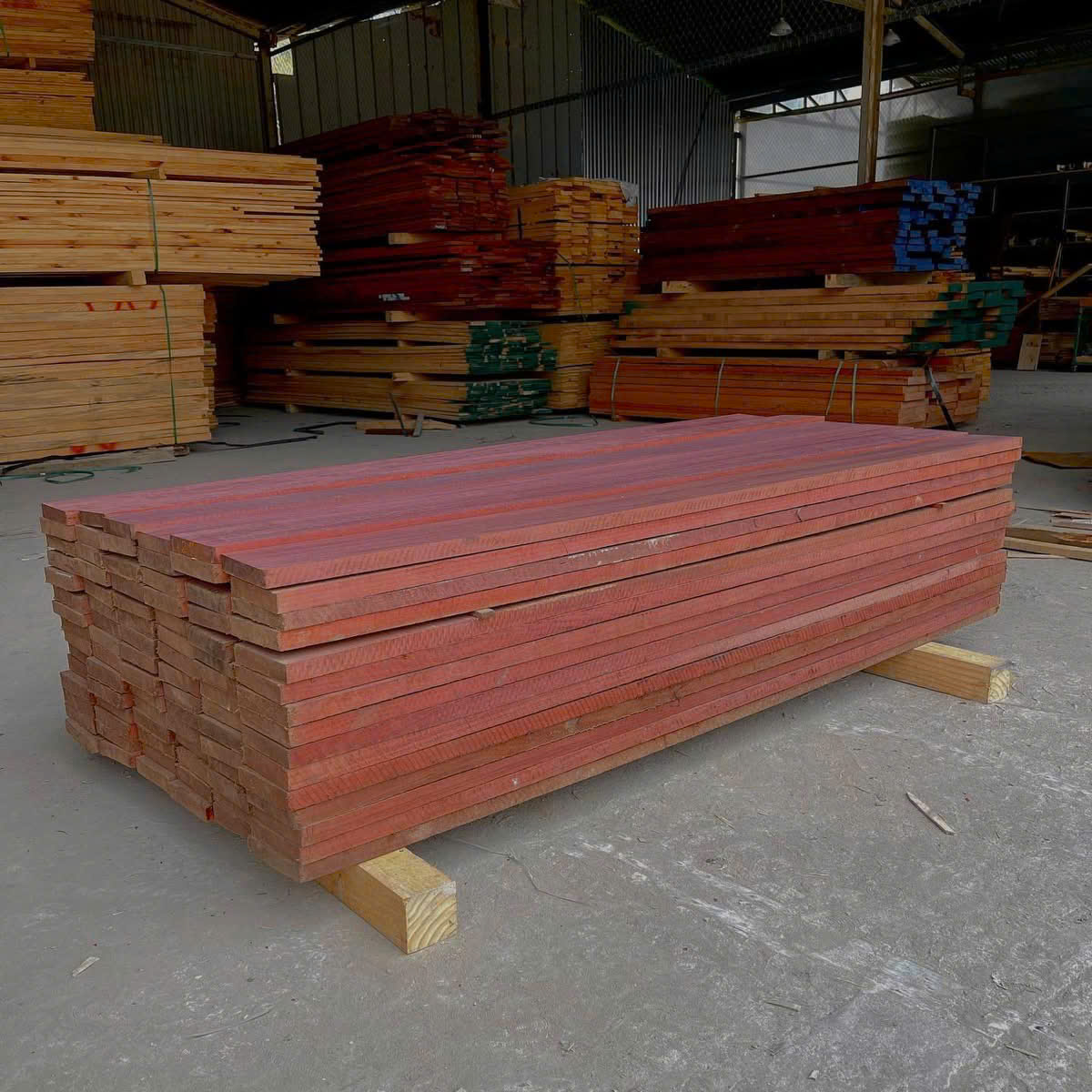 Gỗ Hương Tím (Purple Heart) - 3 x 15 x 217 CM - Ảnh 5